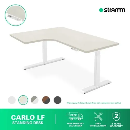 Adjustable Standing Desk - L Shape